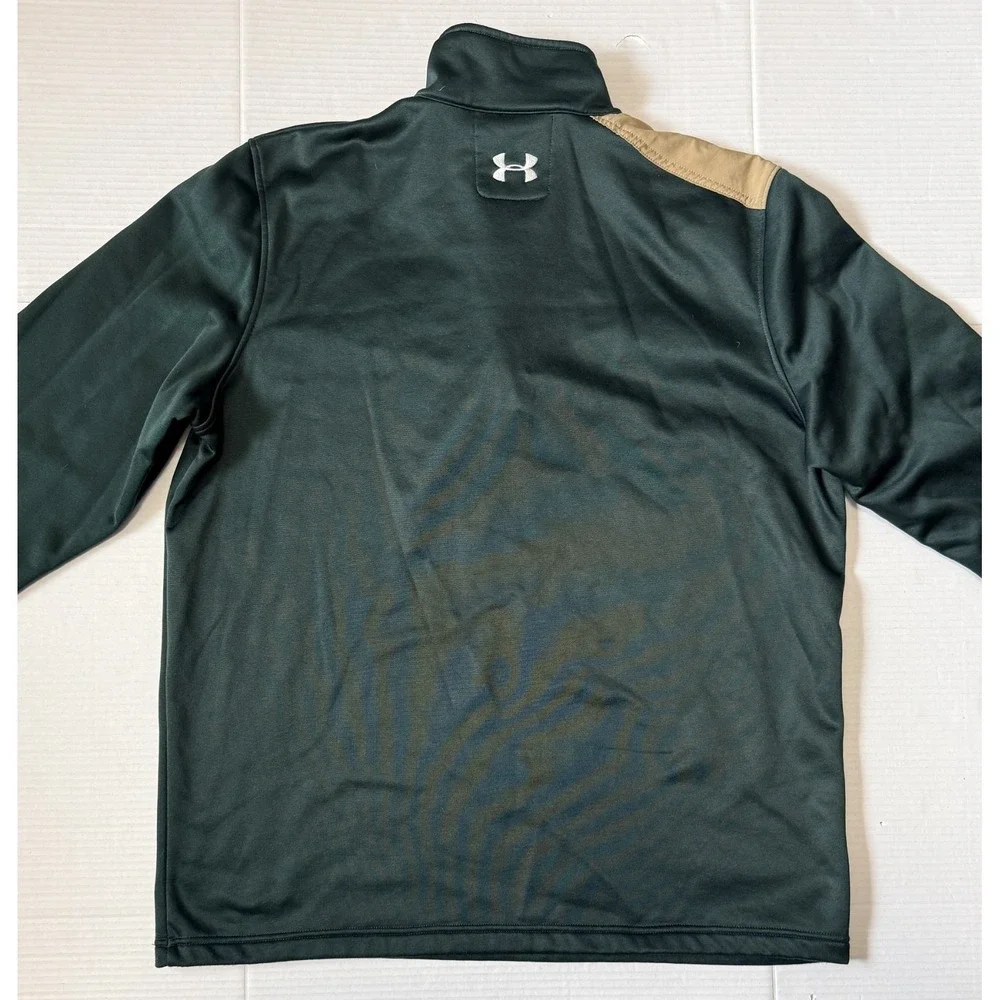 Lot 2 -UNDER ARMOUR - Men's 1/4 Zip Pullover Long Sleeve Hunting Shirt - X-Large